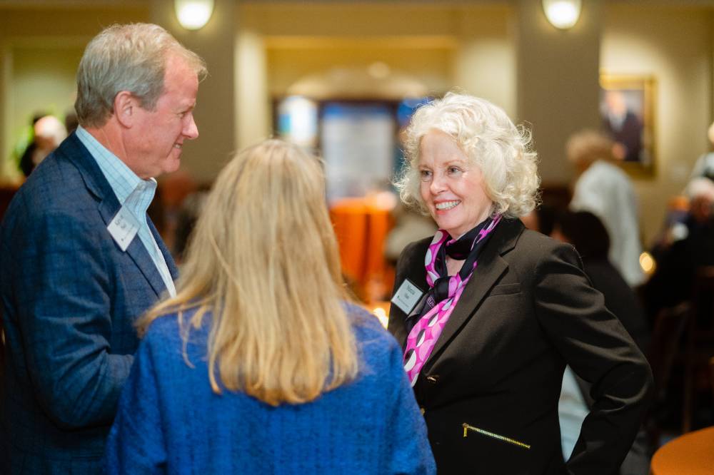 Marcia Haas with guests at Friends of Alten 2018